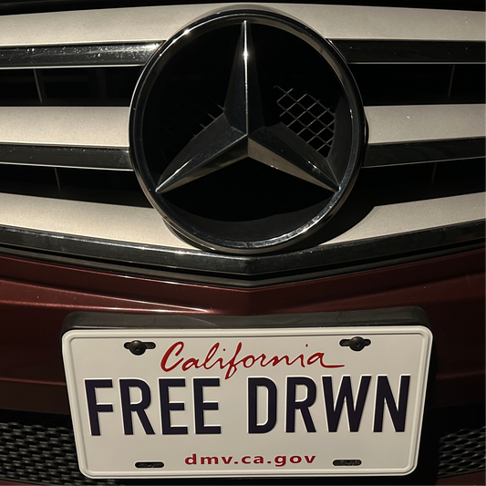 Free Darwin License Plate