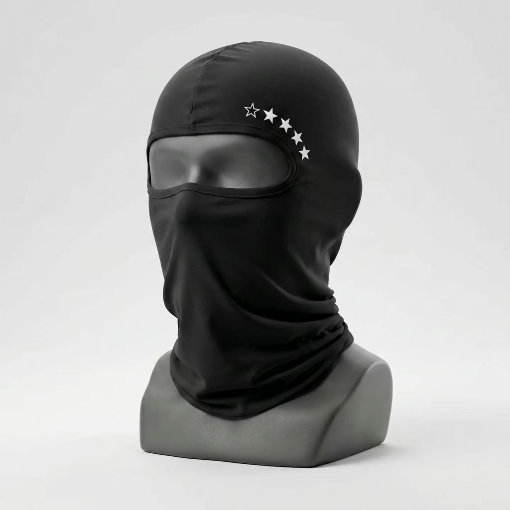 BLACK WANTED LEVEL MASK