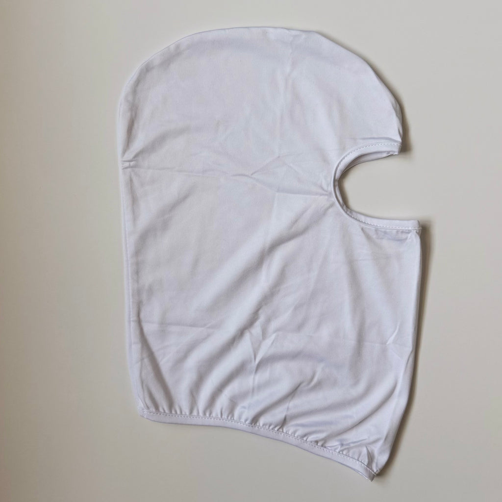 WHITE WANTED LEVEL MASK